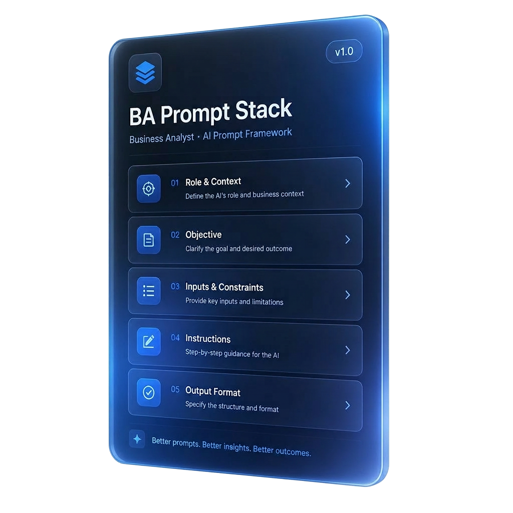 BA Prompt Stack preview